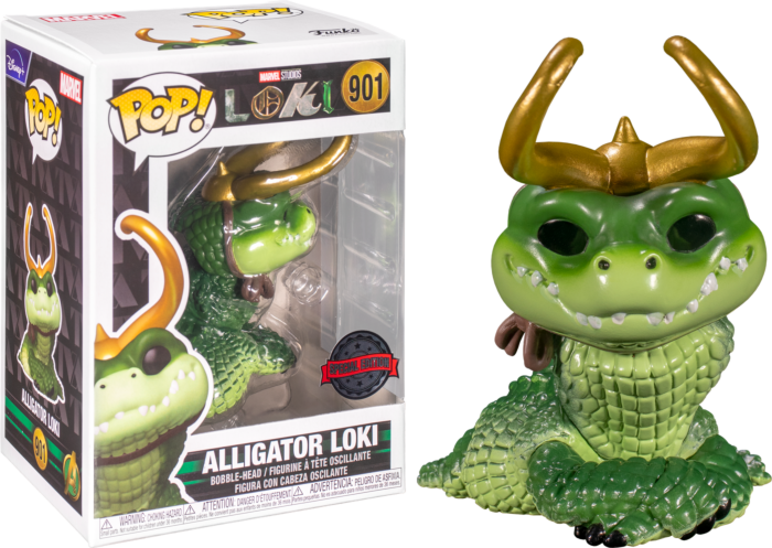 Funko Pop Marvel - Loki - Alligator Loki #901 outlets Hot Topic exclusive