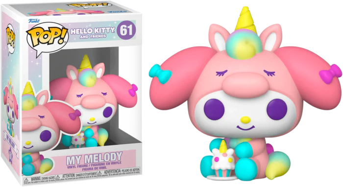 Funko Pop! Hello Kitty and Friends - My Melody Unicorn Party #61