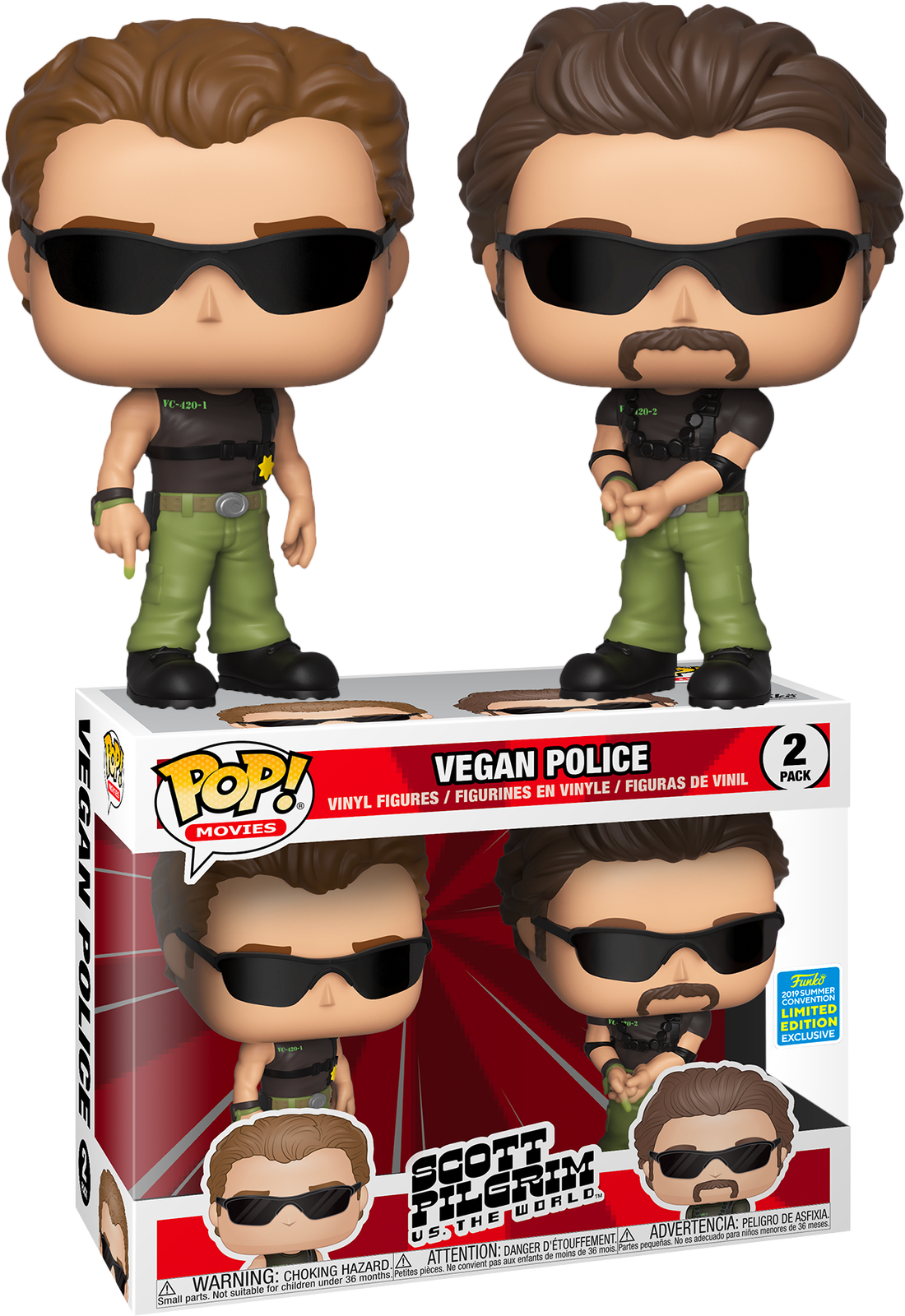 Funko Pop! Scott Pilgrim vs. the World - Vegan Police - (2019 SDCC Exclusive) - The Amazing Collectables