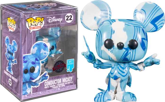 Funko Pop! Mickey Mouse - Artist Series with Pop! Protector - Bundle (Set of 5) - Real Pop Mania