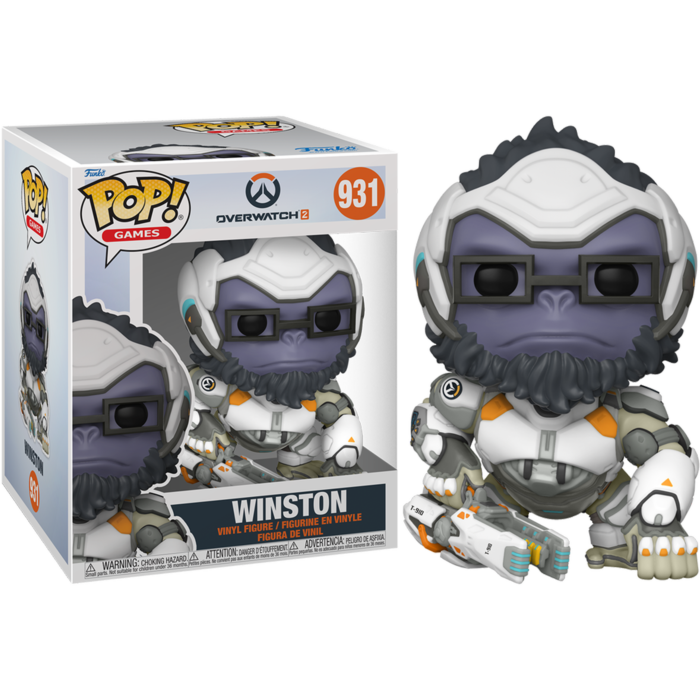 Funko Pop! Overwatch 2 - Winston Super Sized 6" #931