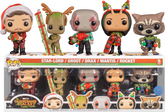 Funko Pop! The Guardians of the Galaxy Holiday Special - Star-Lord, Groot, Drax, Mantis & Rocket - 5-Pack - Real Pop Mania