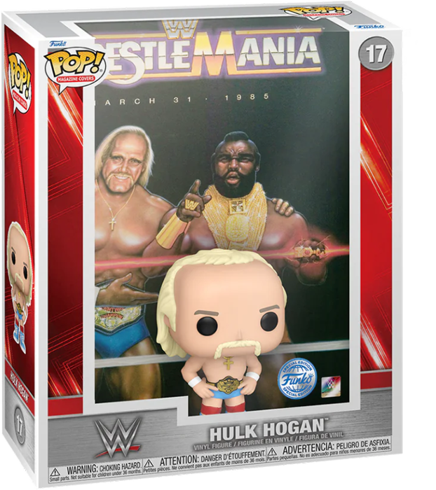 Funko Pop! Magazine Covers - WWE - Hulk Hogan WrestleMania I #17