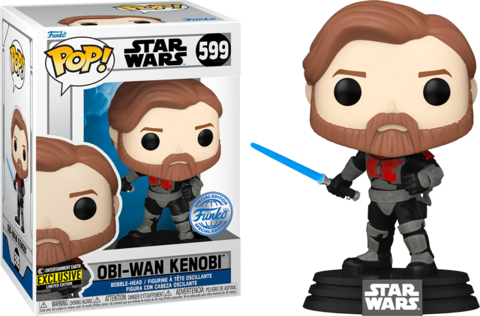 Funko Pop! Star Wars: The Clone Wars - Obi-Wan Kenobi in Mandalorian Armor #599