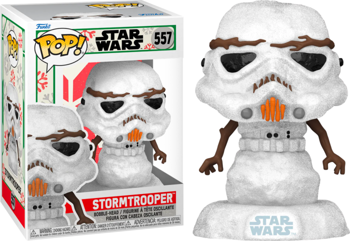 Funko Pop! Star Wars: Holiday - Stormtrooper Snowman #557 - Real Pop Mania