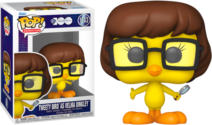 Funko Pop! Looney Tunes x Scooby-Doo - Tweety Bird as Velma Dinkley Wa