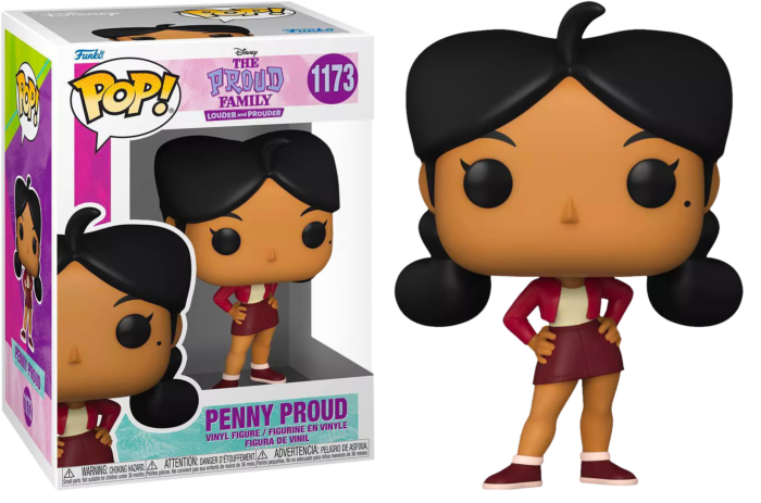 Funko Pop! The Proud Family: Louder and Prouder - Proud To Be A Pop - Bundle (Set of 6)