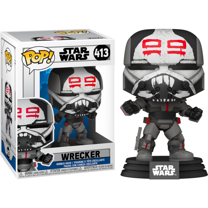 Funko Pop! Star Wars: The Clone Wars - Wrecker #413