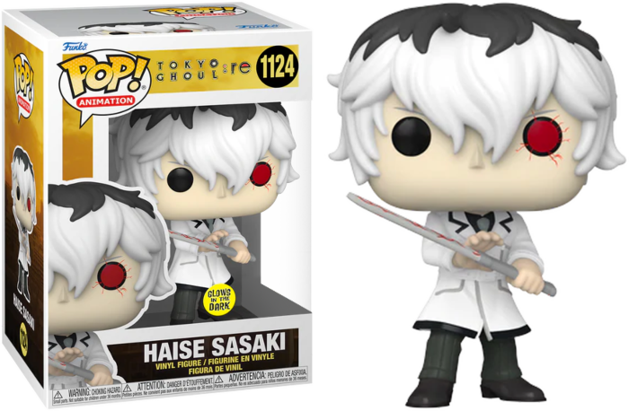 Funko Pop! Tokyo Ghoul: re - Haise Sasaki Glow in the Dark #1124 - Real Pop Mania