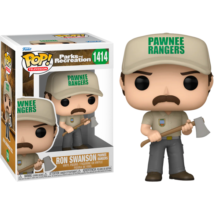 Funko Pop! Parks and Recreation - Ron Swanson (Pawnee Rangers) #1414