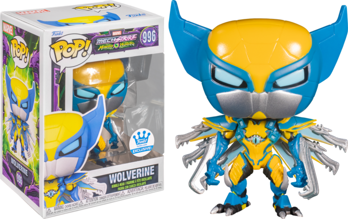 Funko Pop! Marvel Mech Strike: Monster Hunters - Wolverine #996