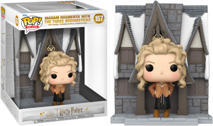 Funko Pop! Harry Potter - Madam Rosmerta with The Three Broomsticks Hogsmeade Diorama Deluxe #157 - Real Pop Mania