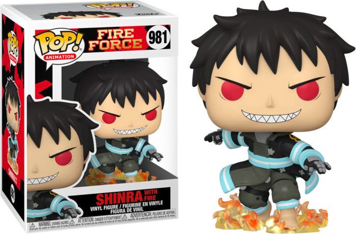 Funko Pop! Fire Force - Shinra with Fire #981
