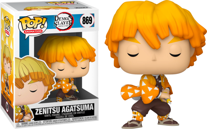 Funko Pop! Demon Slayer - Zenitsu Agatsuma #869 - Real Pop Mania