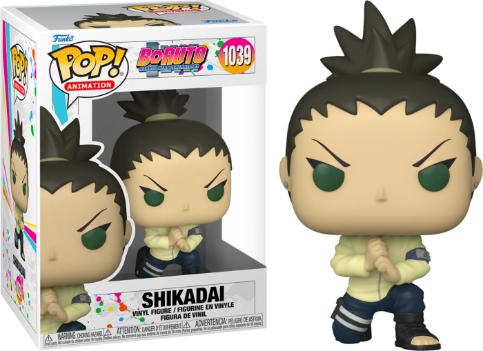 Funko Pop! Boruto: Naruto Next Generations - Shikadai Nara #1039 - Real Pop Mania