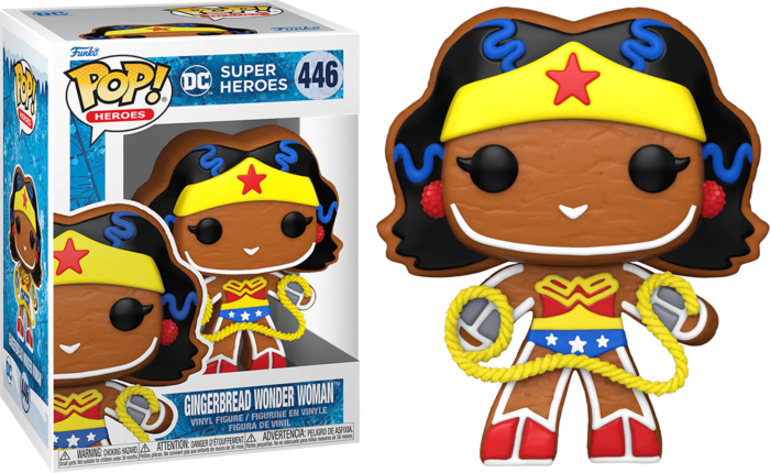 Funko Pop! DC Super Heroes - Gingerbread Wonder Woman #446