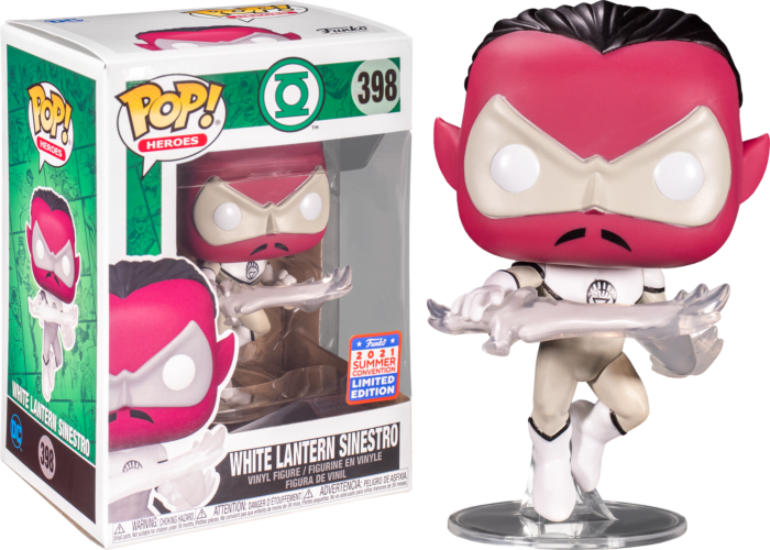 Funko Pop! Green Lantern - White Lantern Sinestro #398 (2021 Summer Convention Exclusive)