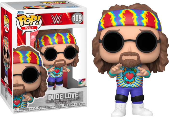 Funko Pop! WWE - Dude Love #109 - Real Pop Mania