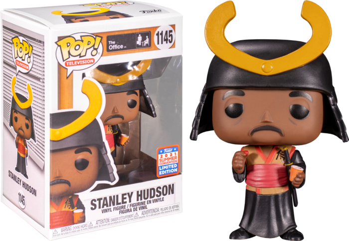 Funko Pop! The Office - Stanley Hudson as Warrior #1145 (2021 Summer Convention Exclusive) - Real Pop Mania