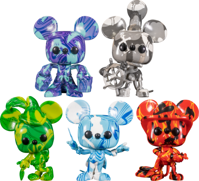 Funko Pop! Mickey Mouse - Artist Series with Pop! Protector - Bundle (