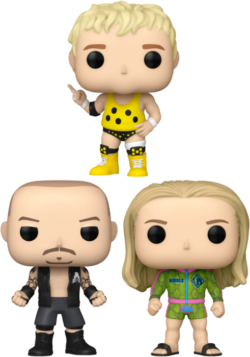 Funko Pop! WWE - RKBrhodes - Bundle (Set of 3) - Real Pop Mania