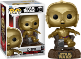 Funko Pop! Star Wars Episode VI: Return of the Jedi - C-3PO on Ewok Throne 40th Anniversary #609