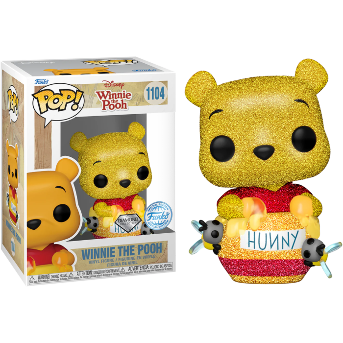 Funko Pop! Winnie the Pooh - Winnie the Pooh in Honey Pot Diamond Glitter #1104