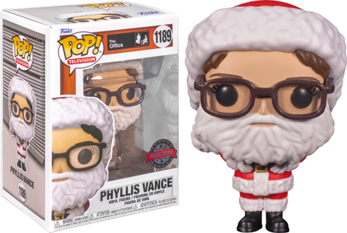 Funko Pop! The Office - Phyllis Vance as Santa #1189 - Real Pop Mania
