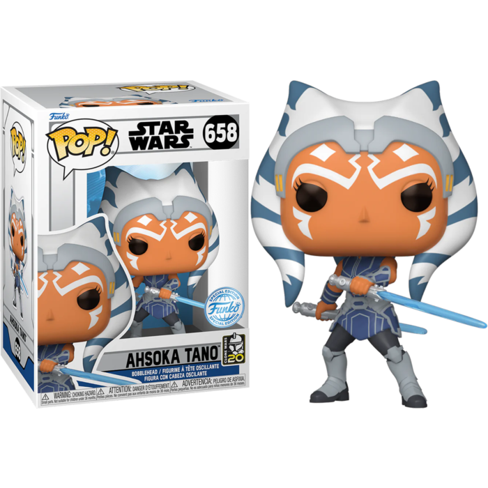 Funko Pop! Star Wars: The Clone Wars - Ahsoka Tano 20th Anniversary #658