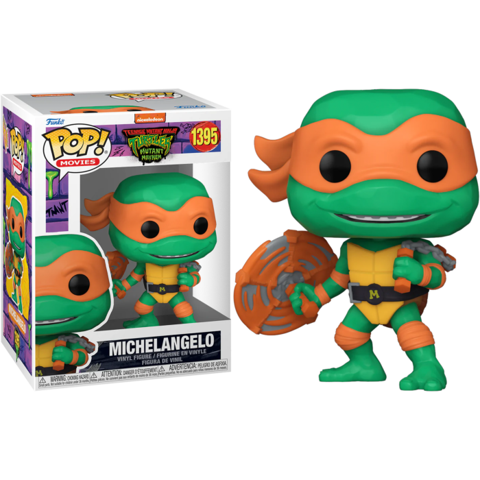 Funko Pop Teenage Mutant Ninja Turtles Mutant Mayhem Michelangelo
