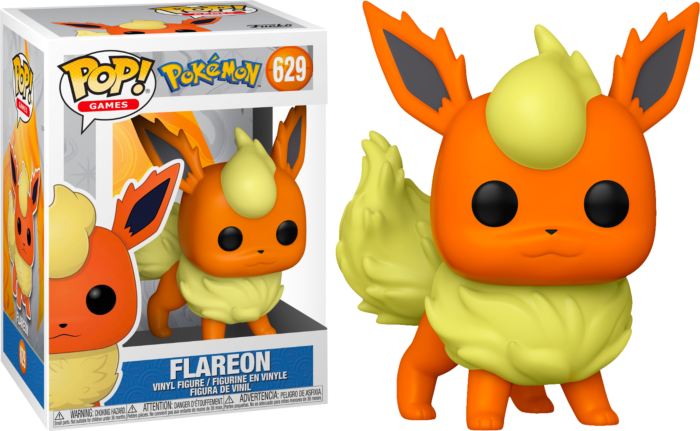 Funko Pop! Pokemon - Flareon #629 - Real Pop Mania