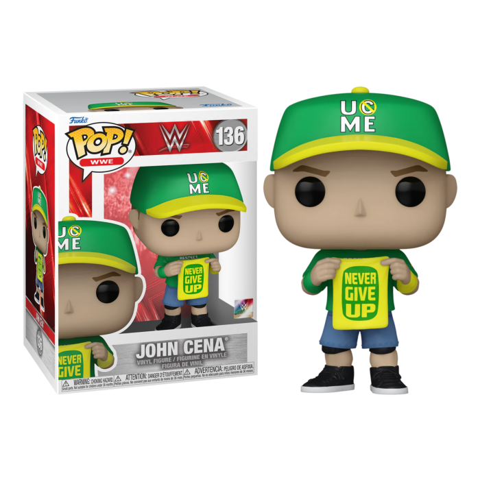 Funko Pop! WWE - John Cena Never Give Up #136