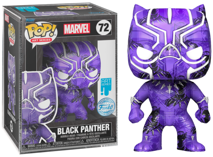 Funko pop hot sale black panther purple