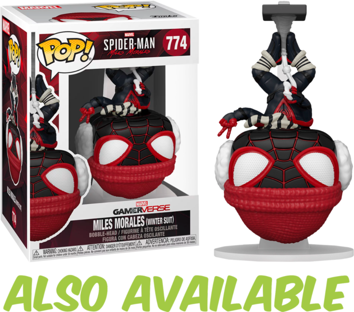 Funko Pop! Marvel's Spider-Man: Miles Morales - Miles Morales in Programmable Matter Suit Glow in the Dark #775