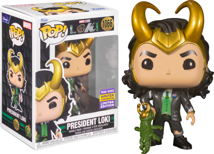 Funko Pop! Loki (2021) - President Loki #1066 (2022 Winter Convention
