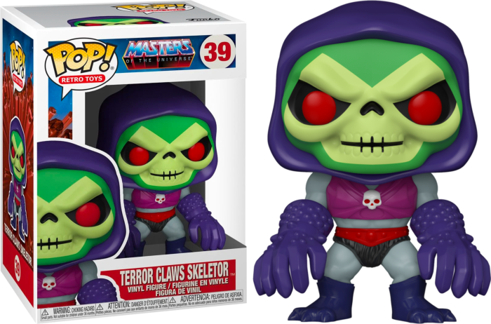 Funko Pop! Masters of the Universe - Skeletor with Terror Claws #39 - The Amazing Collectables