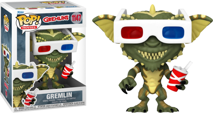 Funko Pop! Gremlins - Gremlin with 3D Glasses #1147 - Real Pop Mania