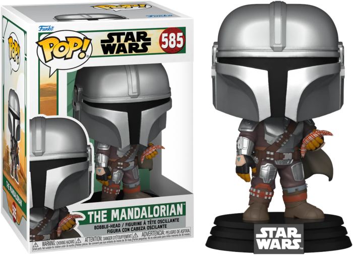 Funko Pop! Star Wars: The Book of Boba Fett - The Mandalorian #585 - Real Pop Mania