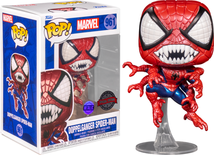 Metallic spiderman deals pop
