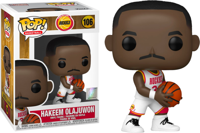 Funko Pop! NBA Basketball - Hakeem Olajuwon Houston Rockets #106