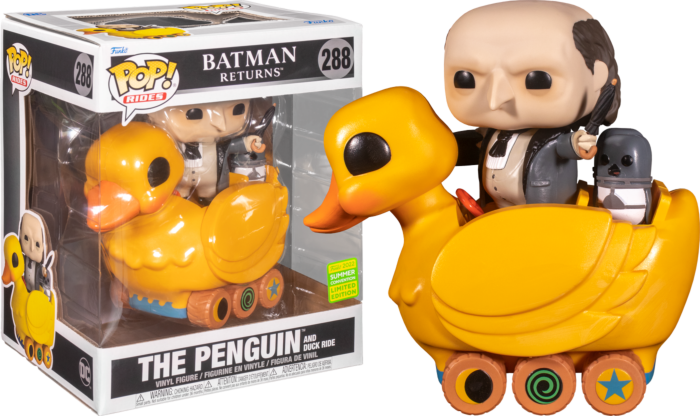 Funko Pop! Rides - Batman Returns - Penguin with Duck Ride #288 (2022 Summer Convention Exclusive)
