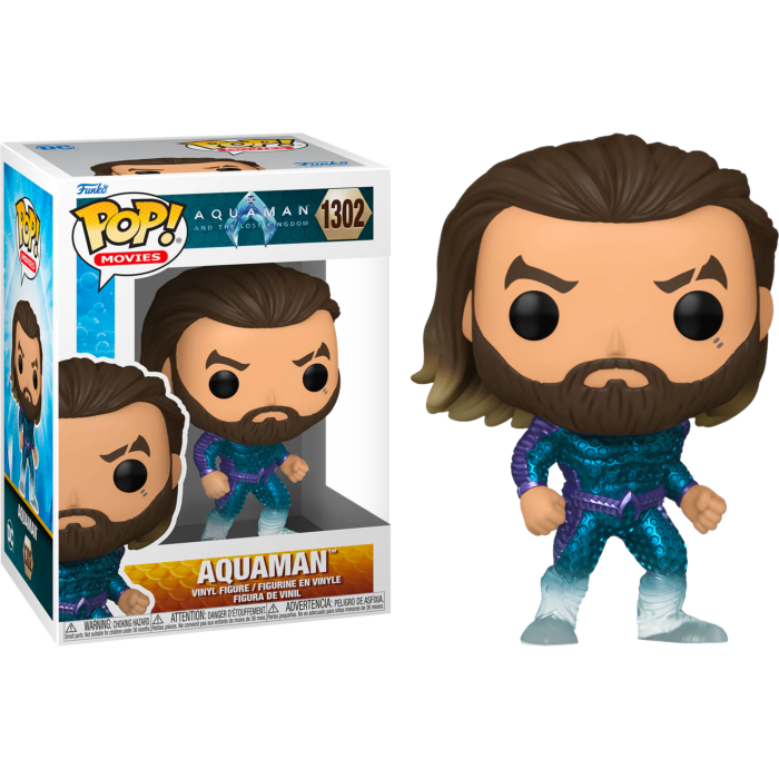 Funko Pop! Aquaman and the Lost Kingdom - Aquaman (Stealth Suit) #1302