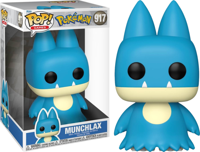 Funko Pop! Pokemon - Munchlax 10 Jumbo #917