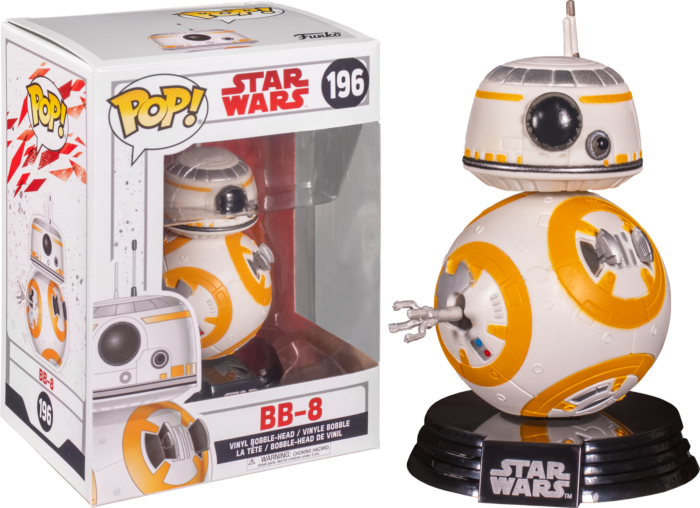 Funko Pop! Star Wars Episode VIII: The Last Jedi - Rey, Luke Skywalker, Chewbacca & BB-8 Rebel - 4-Pack - Real Pop Mania