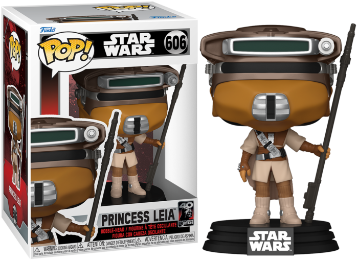 Figurine Princesse Leia - Disney Star Wars - Funko Pop n°607 Funko