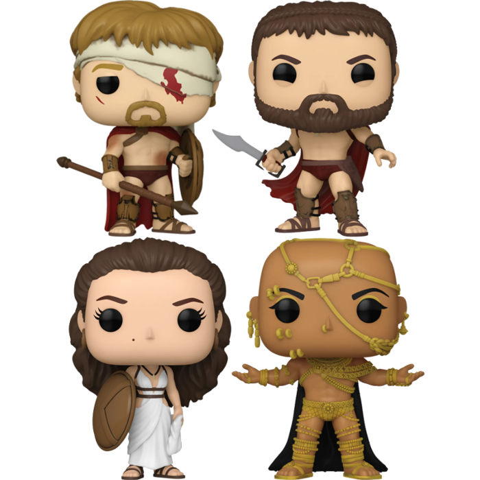Funko Pop! 300 - This is Sparta Warner Bros. 100th - Bundle (Set of 4)
