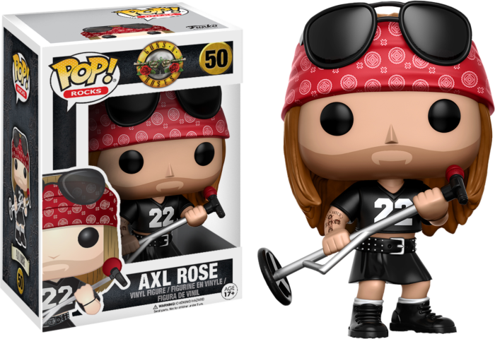 Funko Pop! Guns N' Roses - Axl Rose #50