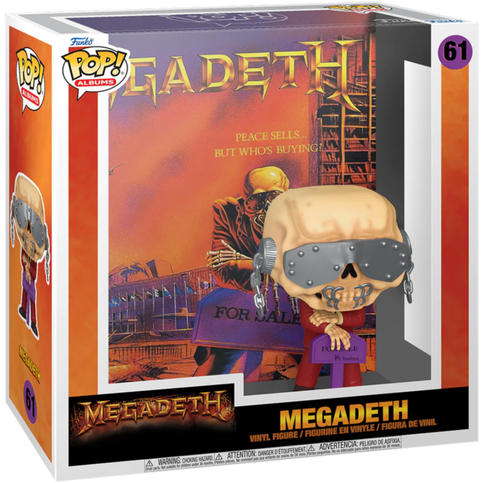 Funko Pop! Albums - Megadeth - Peace Sells... but Who's Buying #62