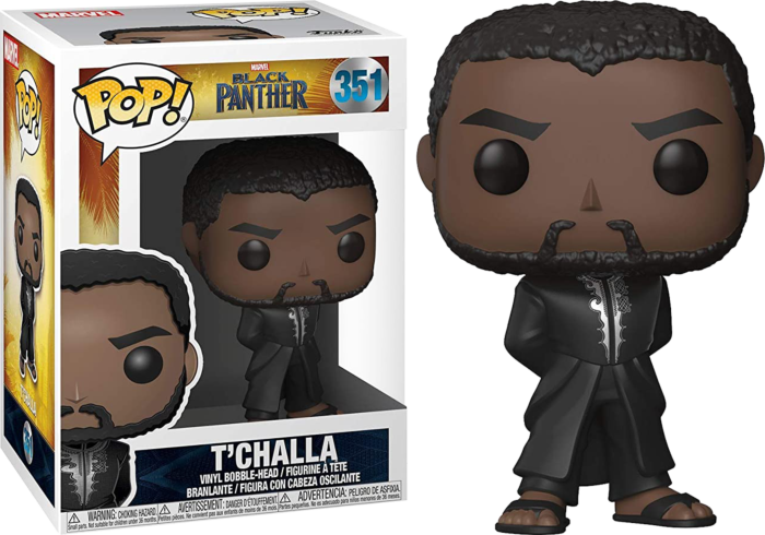 Funko Pop! Black Panther (2018) - Black Panther in Black Robe #351
