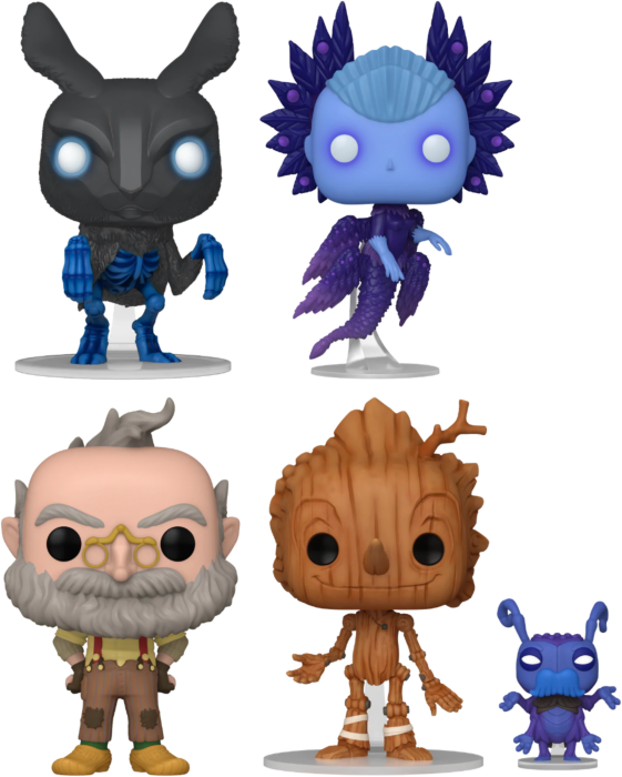 Funko Pop! Guillermo del Toro's Pinocchio (2022) - Terrible, Terrible Joy - Bundle (Set of 4)